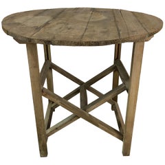 Early 20th Century Collapsible Farm Table