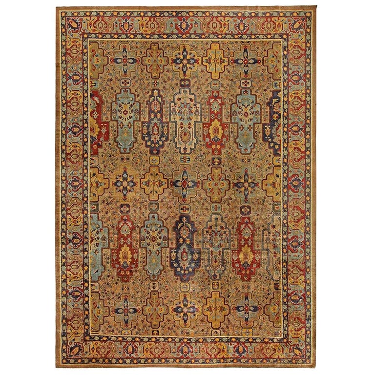 Doris Leslie Blau Collection Early 20th Century Indian Handmade Wool