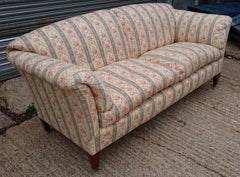 Early 20th Century Comfortable Large Sofa, the Portarlington by Howard and Sons