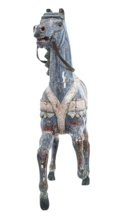 Early 20th century continental decorative carousel horse