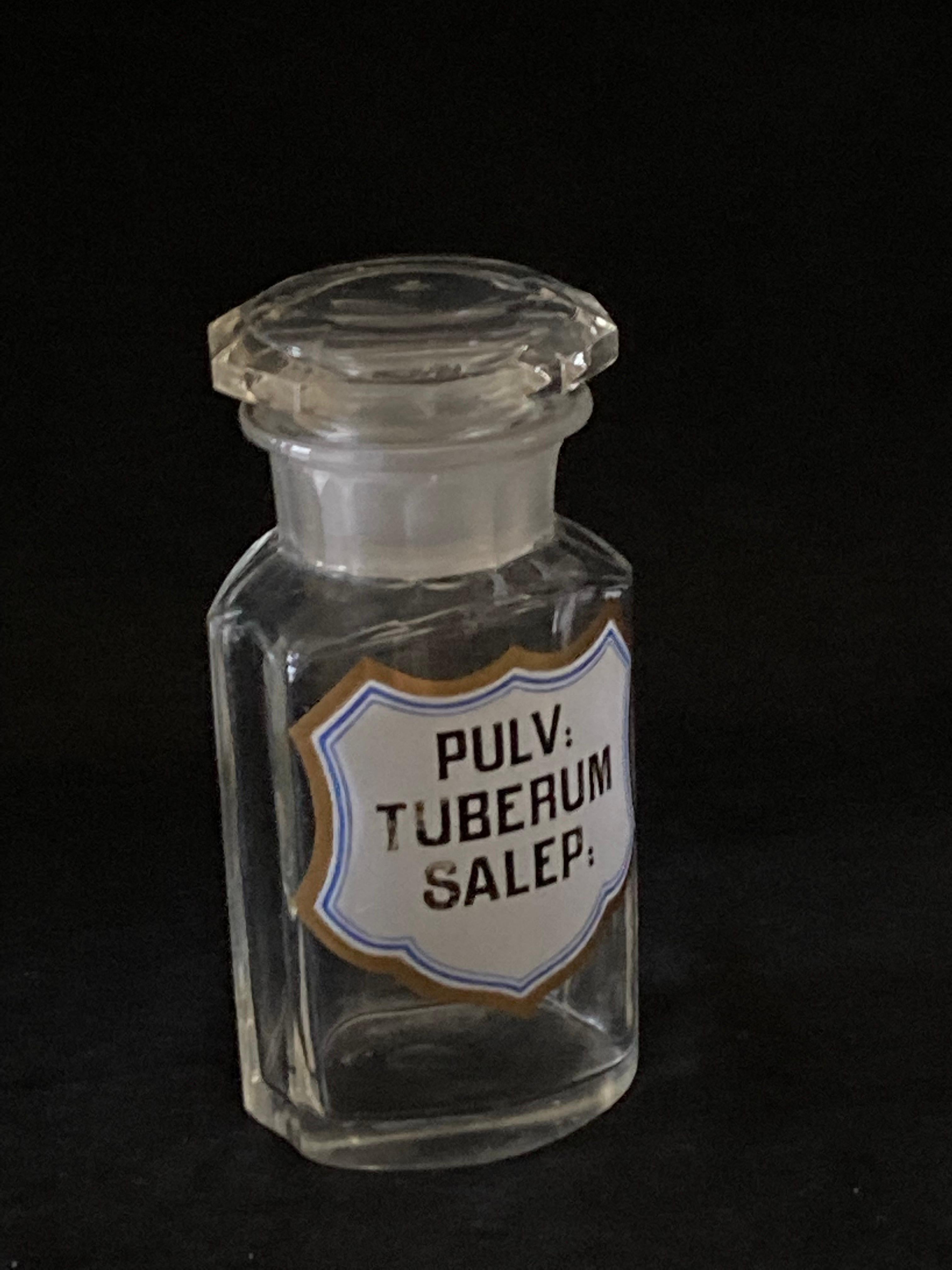 Early 20th Century Continental European Glass Apothecary Bottle In Good Condition In London, GB