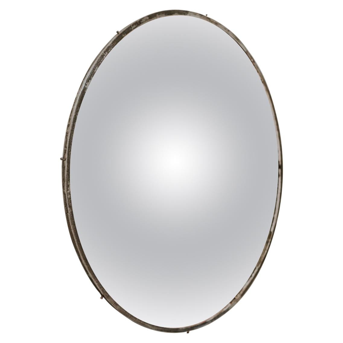 Early 20th Century Convex Railway Mirror