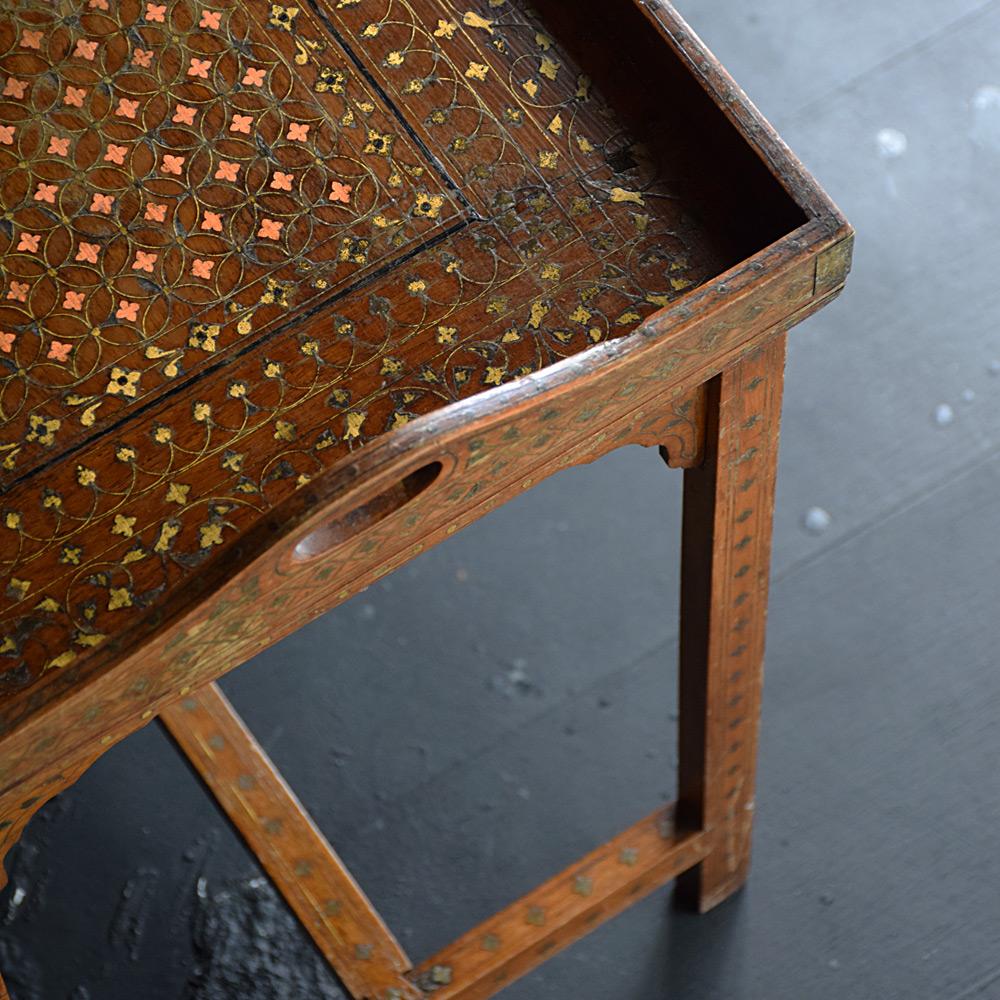 Hand-Crafted Early 20th Century Copper and Brass Indian Table