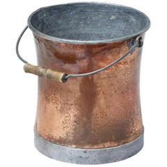 Early 20th Century Copper Pail