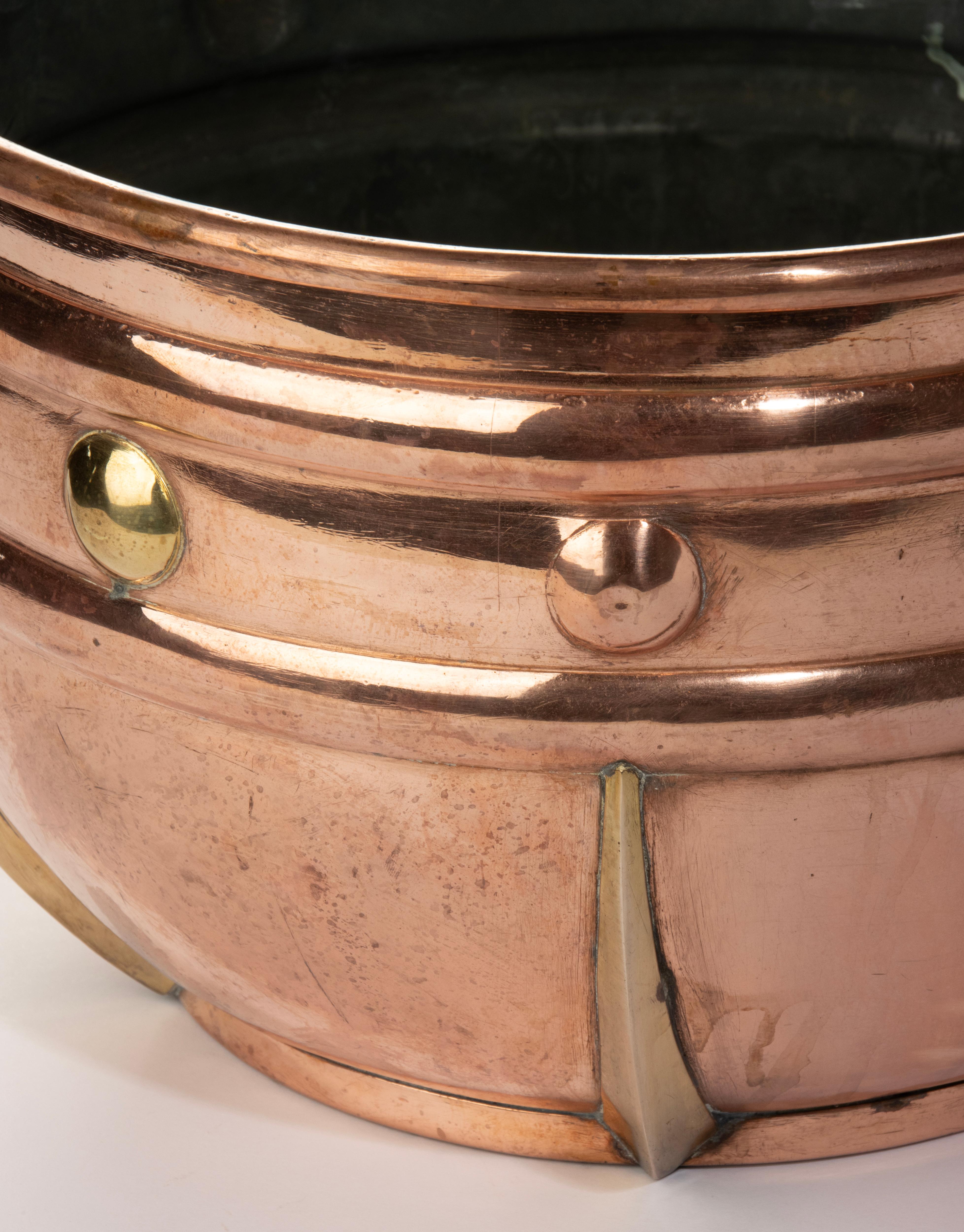 Early 20th Century Copper Planter in vendita 3