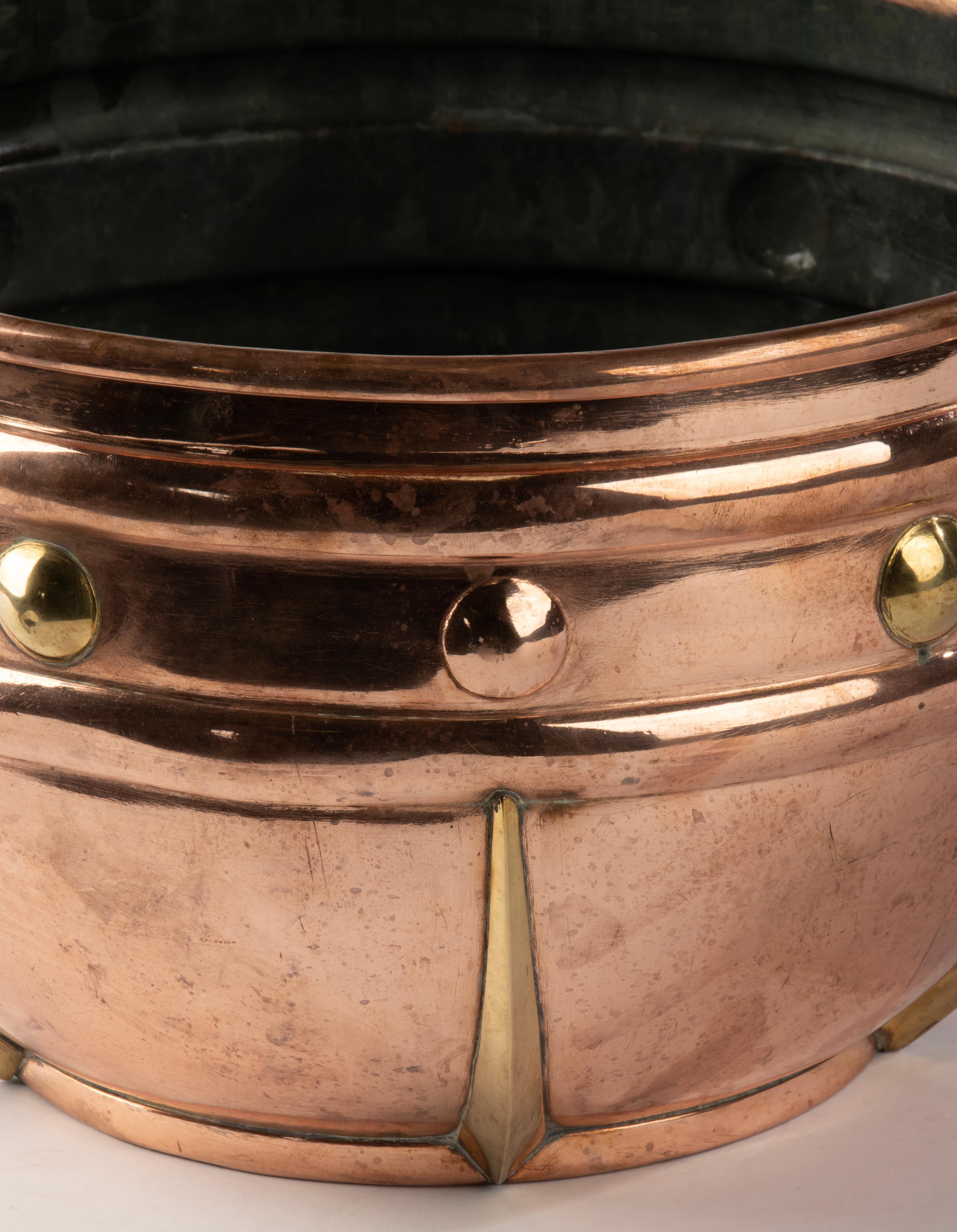 Early 20th Century Copper Planter in vendita 1