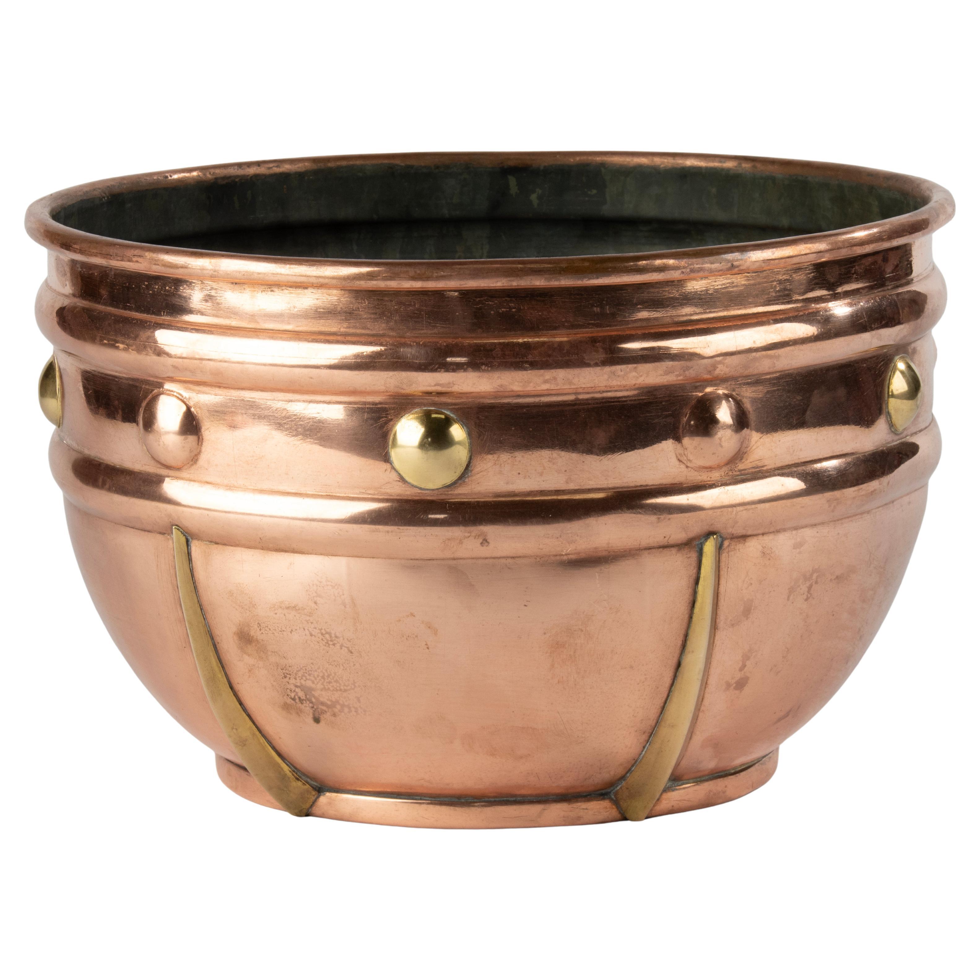 Early 20th Century Copper Planter