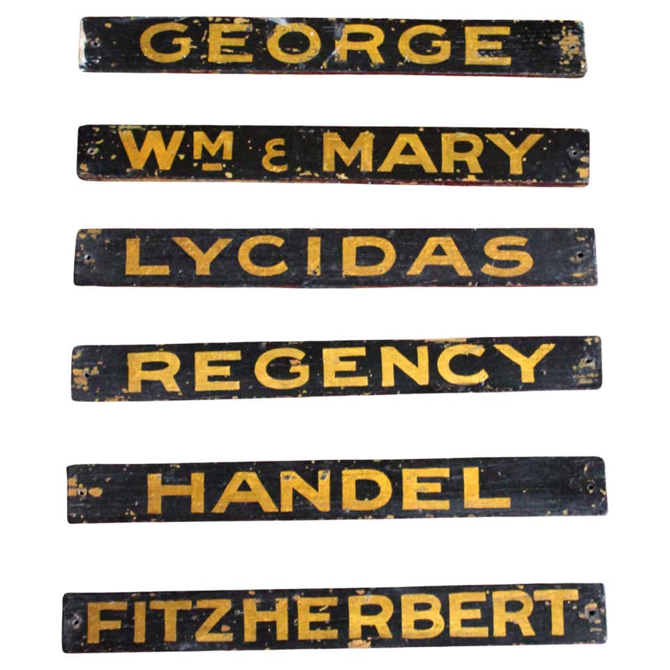 Old Signs High Resolution Antique and Vintage Signs - 644 For Sale at 1stDibs | vintage signs for ...