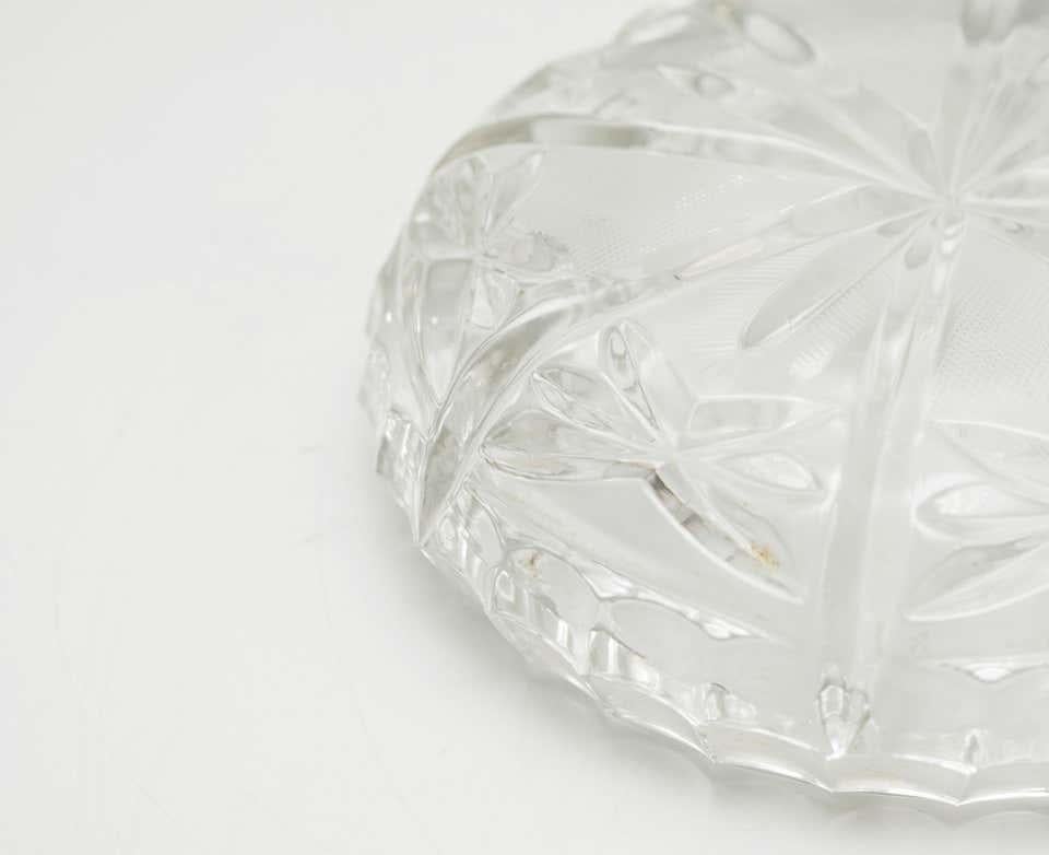 Early 20th Century Crystal Ashtray For Sale 1