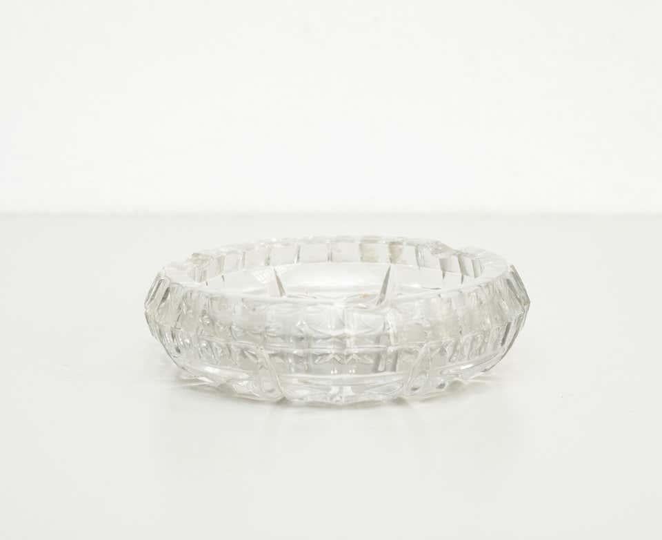 Early 20th Century Crystal Ashtray For Sale 2