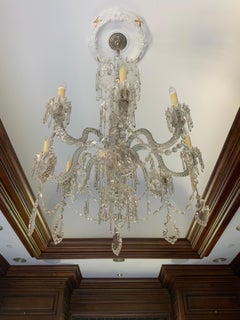 Early 20th Century Crystal Chandelier from France