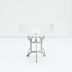 Early 20th Century Crystal Fruit Bowl, circa 1930