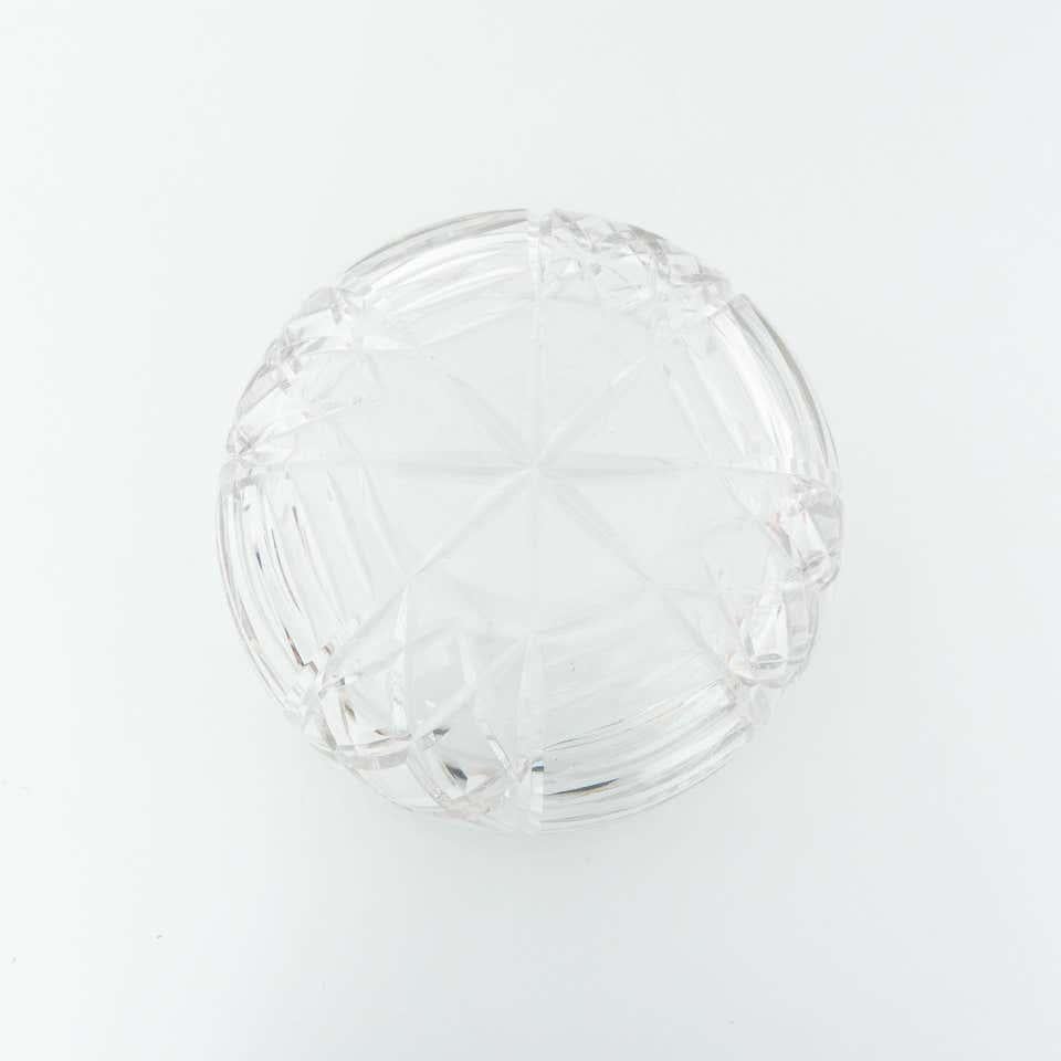 Early 20th Century Crystal Fruit Bowl For Sale 6