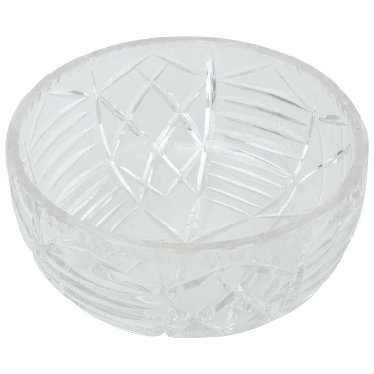 Early 20th Century Crystal Fruit Bowl For Sale at 1stDibs