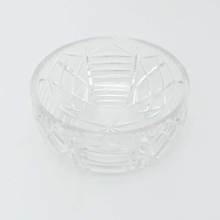 Early 20th Century Crystal Fruit Bowl For Sale at 1stDibs