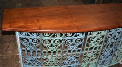 Early 20th Century Custom Made French Colonial Console Table
