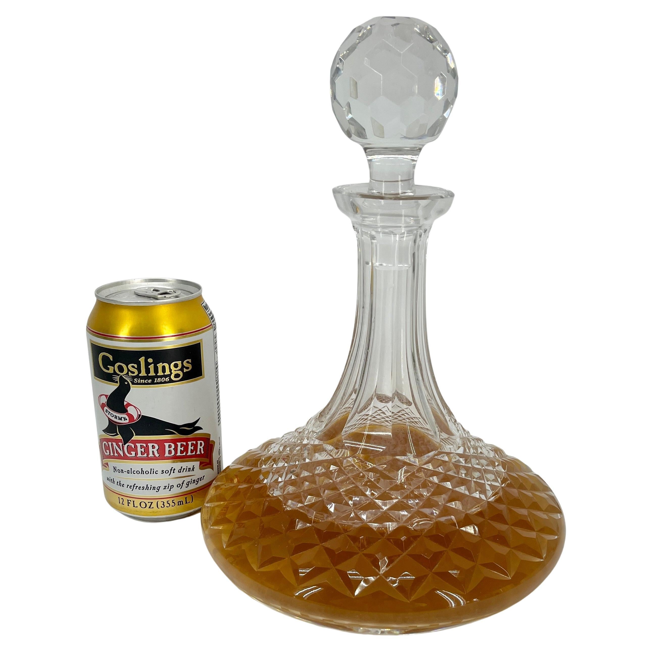 Early 20th Century Cut Crystal Decanter 7