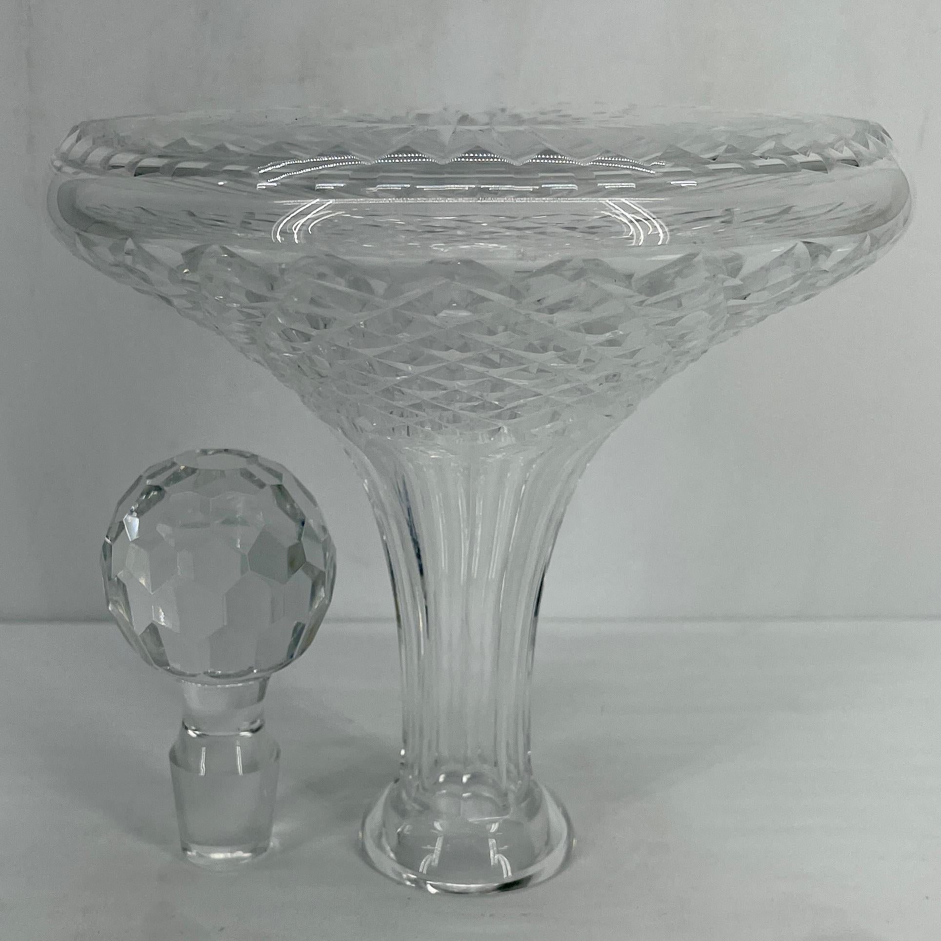 Victorian Early 20th Century Cut Crystal Decanter