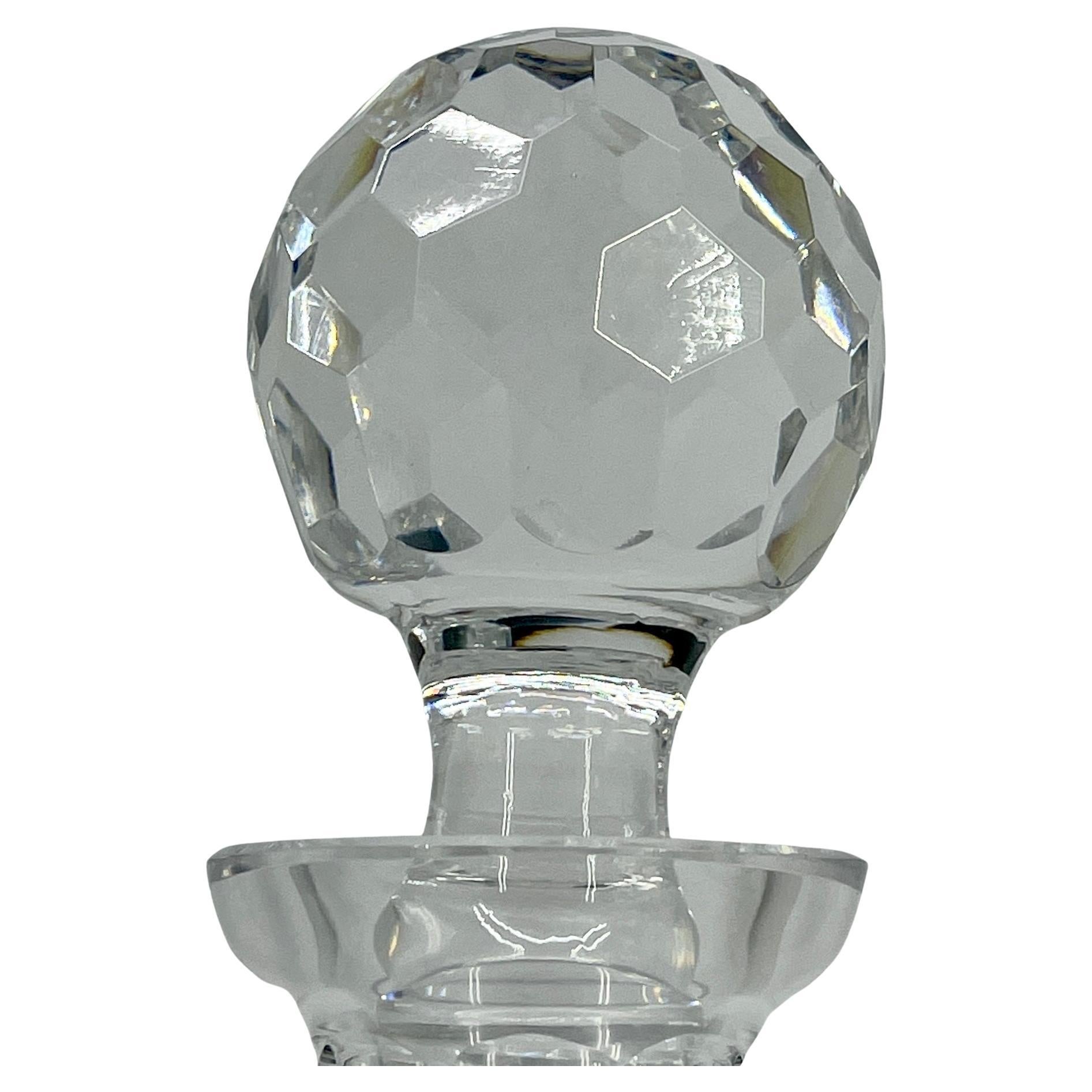 Early 20th Century Cut Crystal Decanter 1