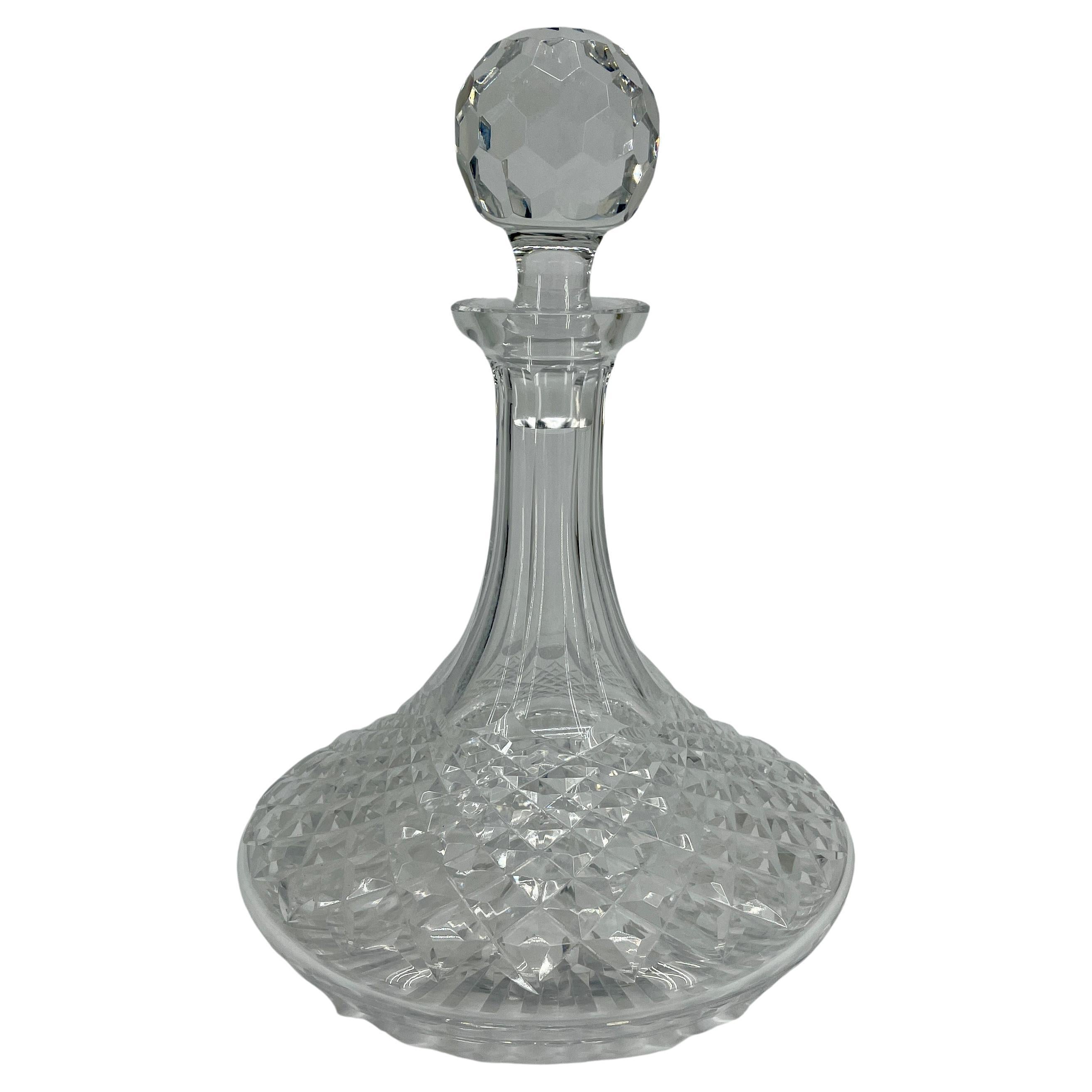 Early 20th Century Cut Crystal Decanter