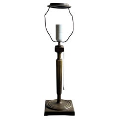 Early 20th Century Danish Bronze Table Lamp