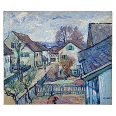 Early 20th Century Danish Oil Painting by Carl Christian Forup, around 1910