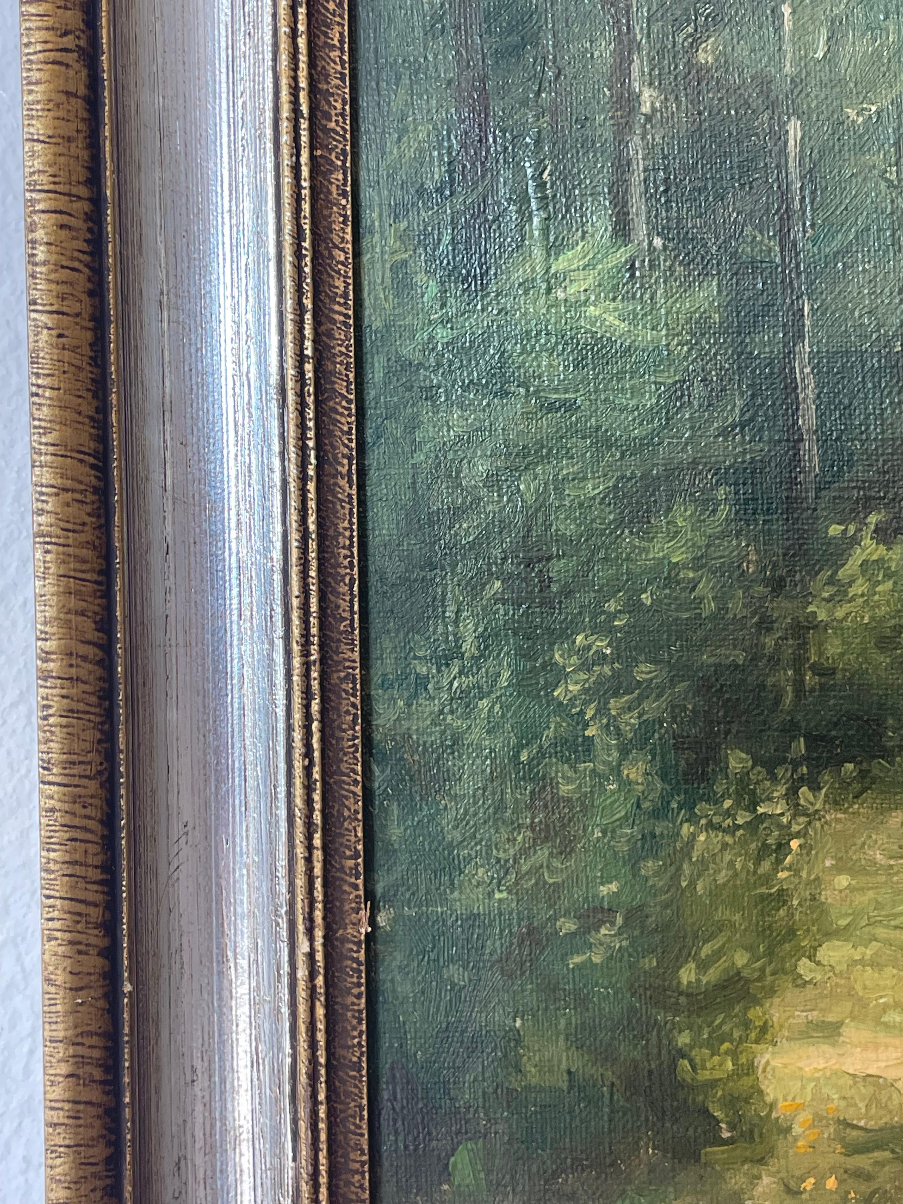 Dänisches Vintage-Gemälde des frühen 20. Jahrhunderts von William Henriksen (1880-1964) im Angebot 6