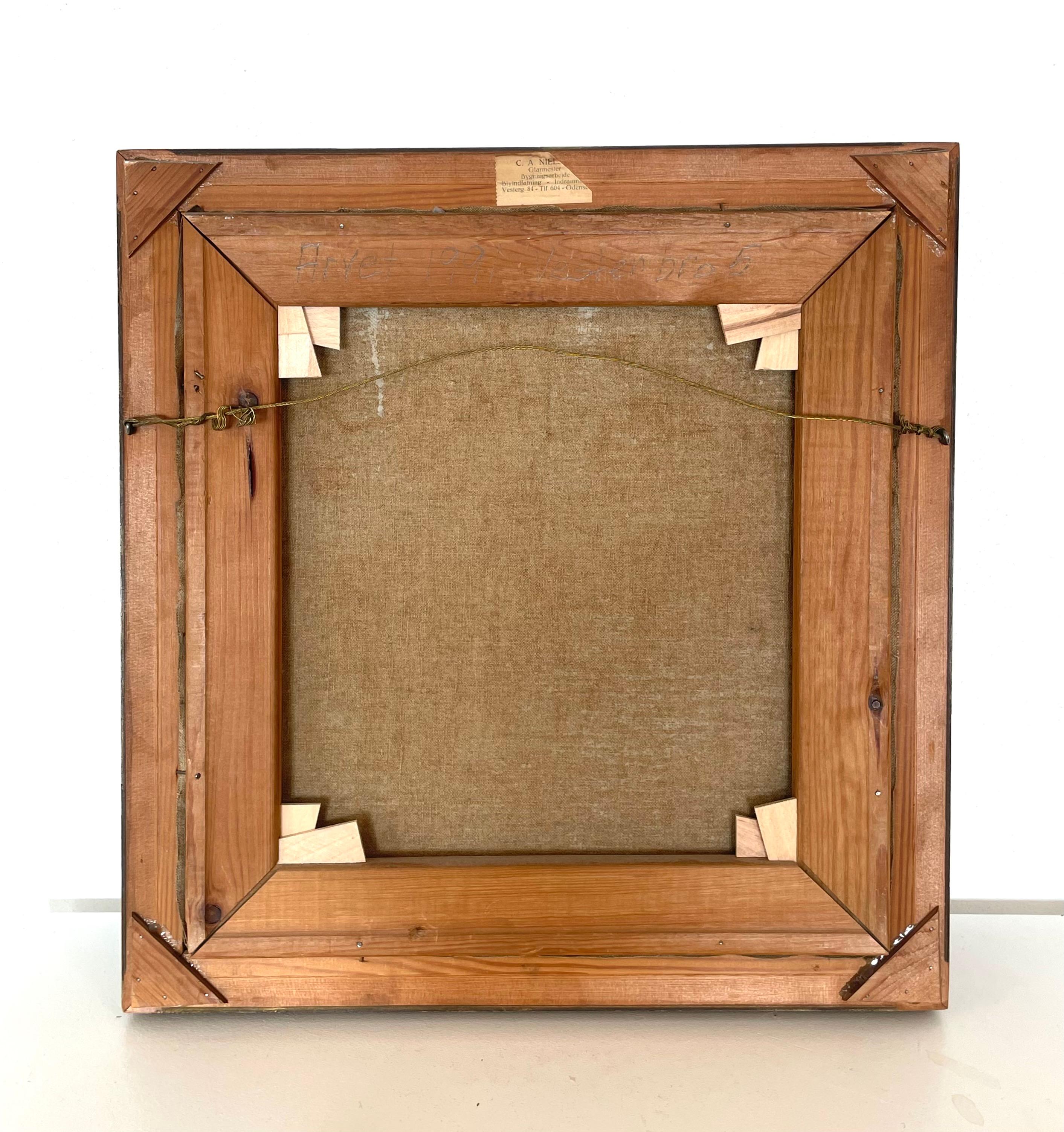 Dänisches Vintage-Gemälde des frühen 20. Jahrhunderts von William Henriksen (1880-1964) im Angebot 7