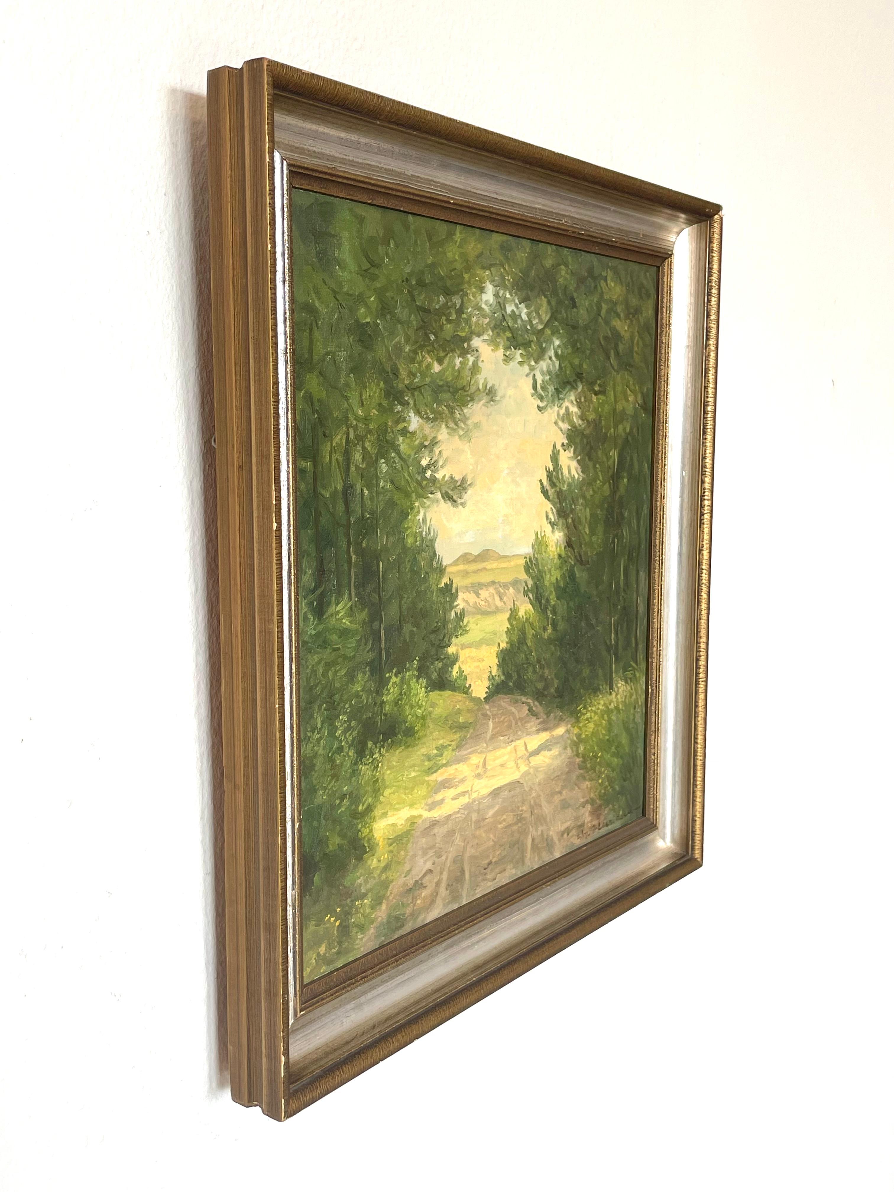 Dänisches Vintage-Gemälde des frühen 20. Jahrhunderts von William Henriksen (1880-1964) im Angebot 3