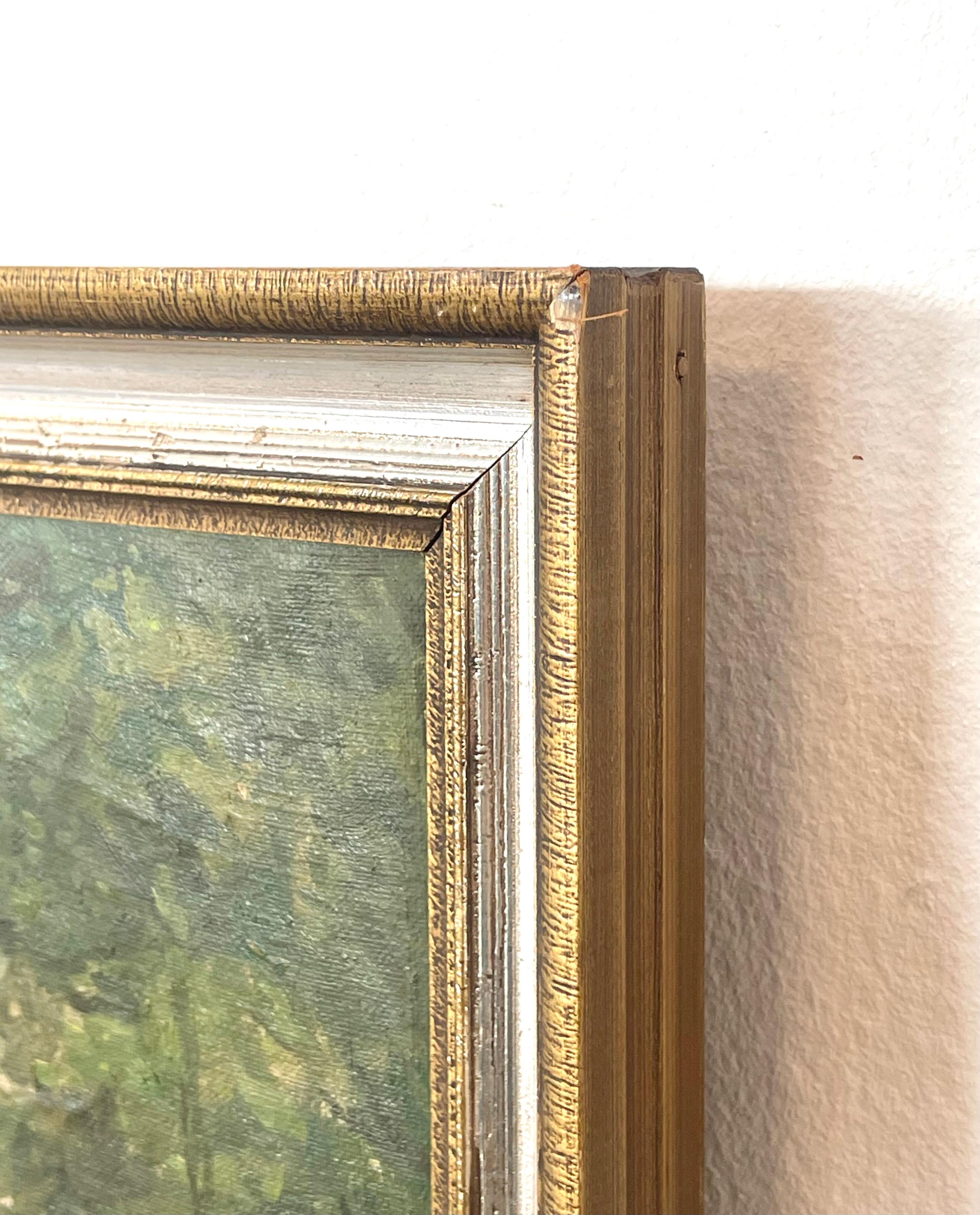 Dänisches Vintage-Gemälde des frühen 20. Jahrhunderts von William Henriksen (1880-1964) im Angebot 4