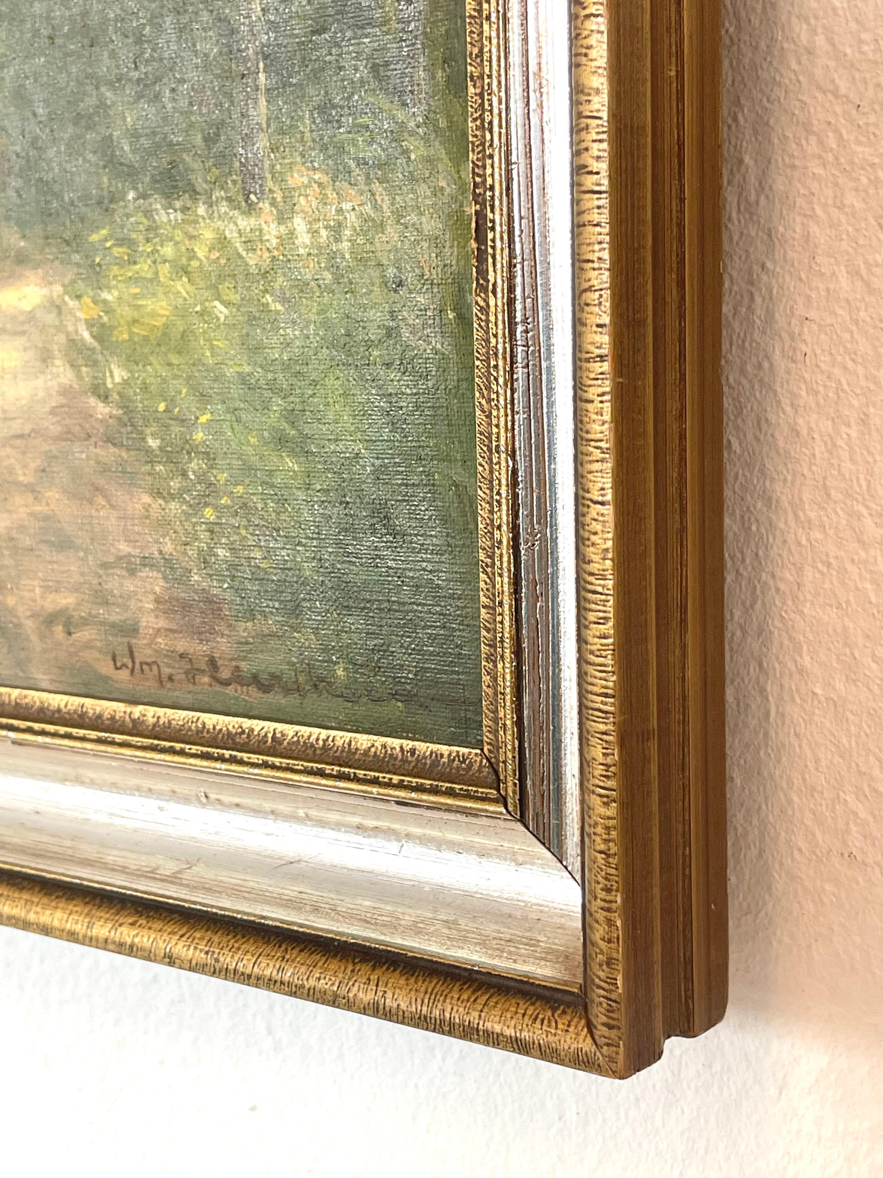 Dänisches Vintage-Gemälde des frühen 20. Jahrhunderts von William Henriksen (1880-1964) im Angebot 5
