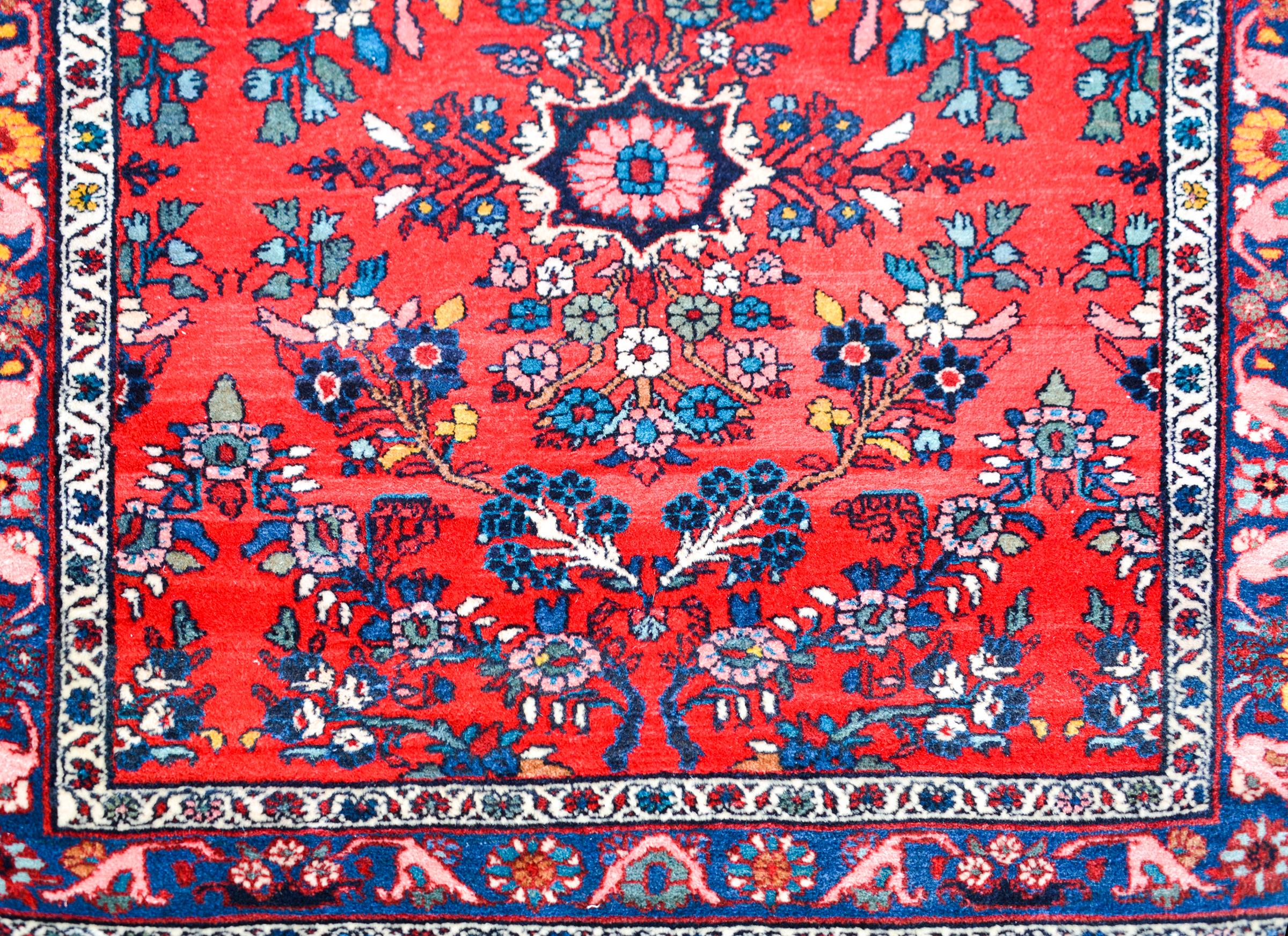 Wool Early 20th Century Dargazin Rug For Sale