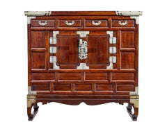 Early 20th century decorative Korean cabinet