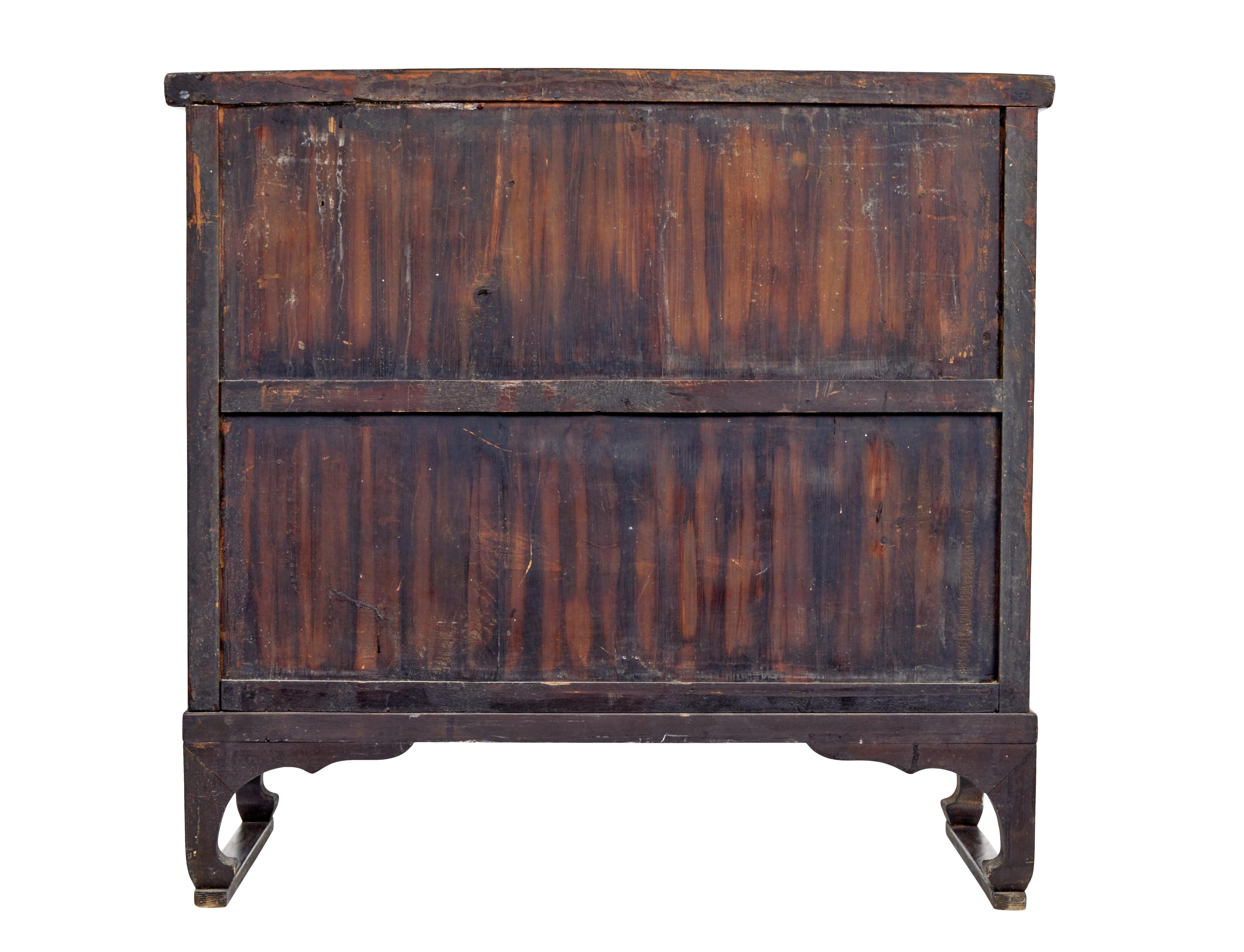 Victorian Early 20th century decorative Korean cabinet For Sale