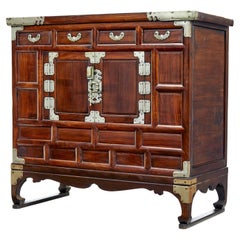 Used Early 20th century decorative Korean cabinet