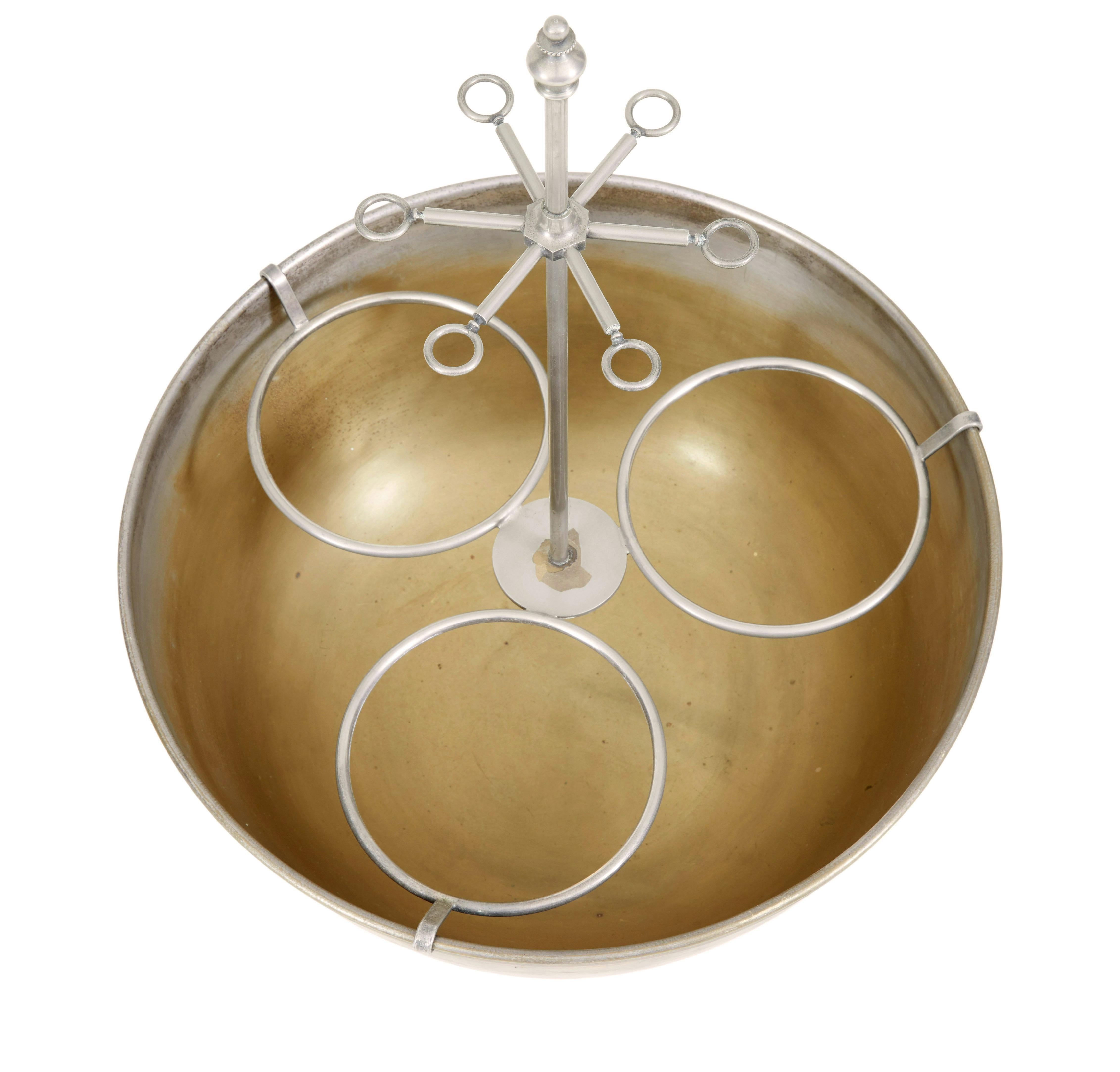 Swedish Early 20th century decorative Scandinavian caviar ice server set For Sale