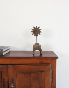 Early 20th Century Decorative Wooden Casting Pattern Object