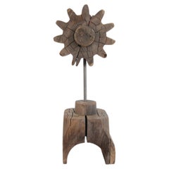 Early 20th Century Decorative Wooden Casting Pattern Object