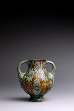 Early 20th Century Della Robbia Pottery Vase