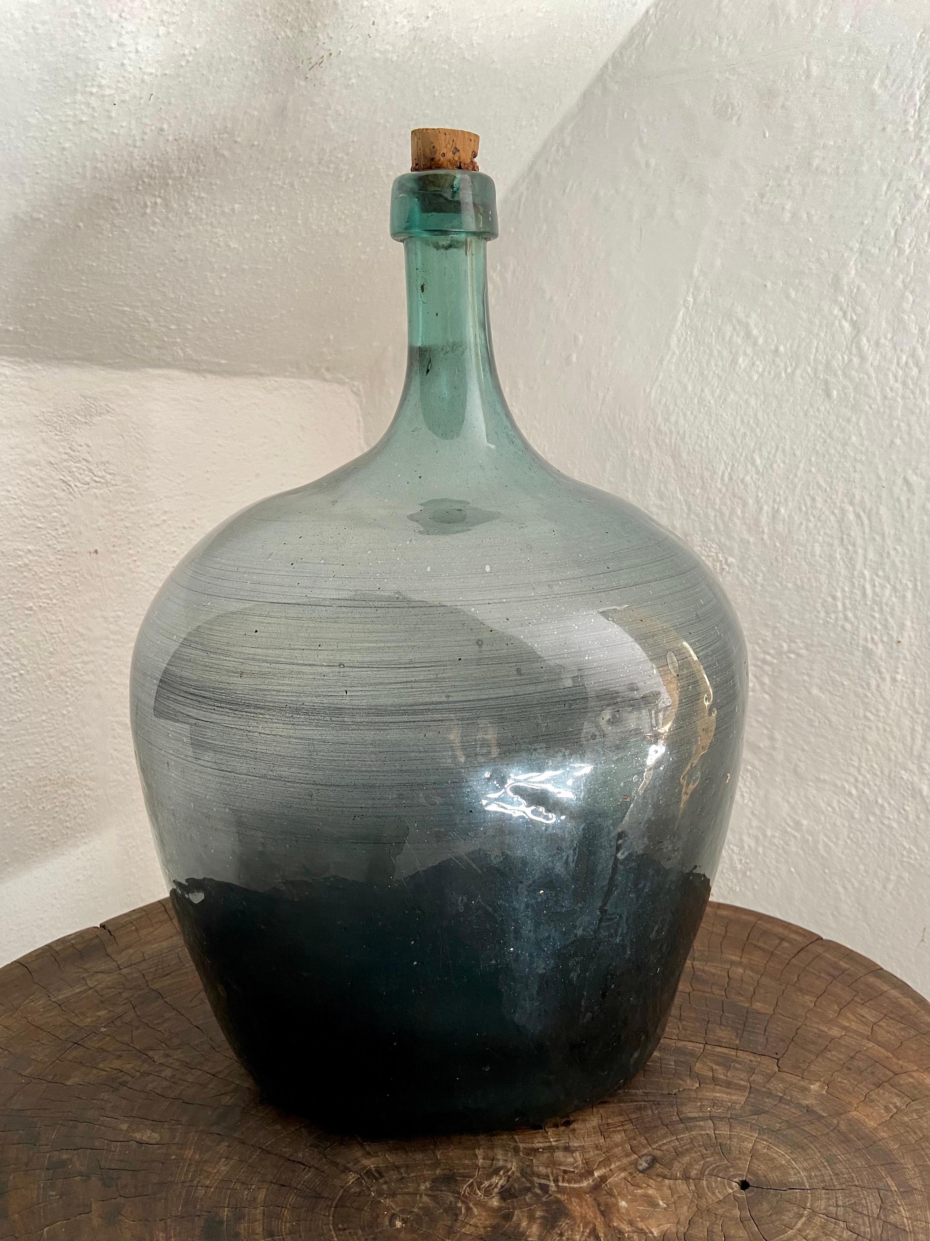 Hand-Crafted Early 20th Century Demijohn From Mexico