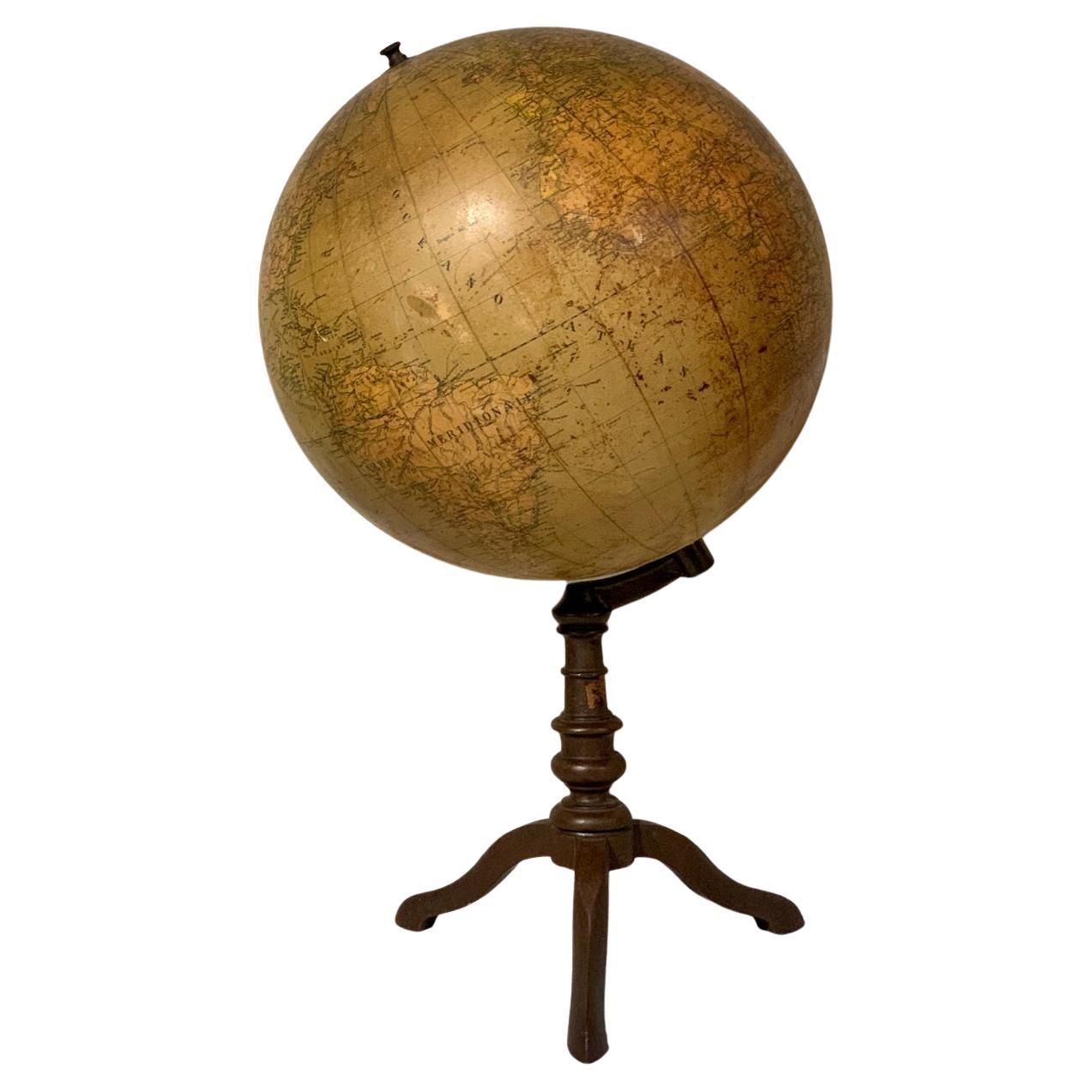 Early 20th Century Desk Globe For Sale