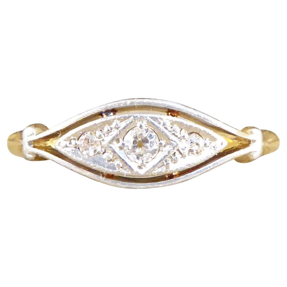 Early 18th Century Crystal Gold Stuart Ring For Sale at 1stDibs