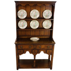 Early 20th Century Diminutive English Oak Dresser