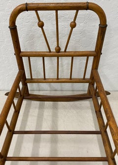 Early 20th Century Dolls Rocking Cradle Bed, circa 1910