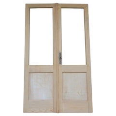 Early 20th Century Double Door made of Pine