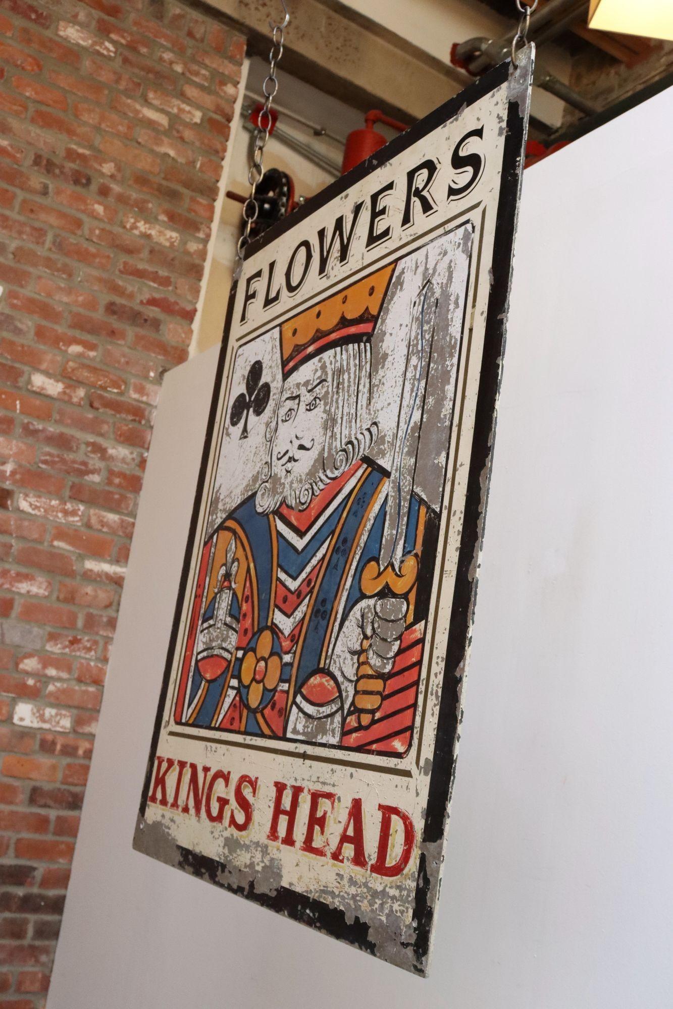 Folk Art Early 20th Century Double-Sided 