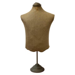 Antique Early 20th Century Dress Form on Stand, C.1920