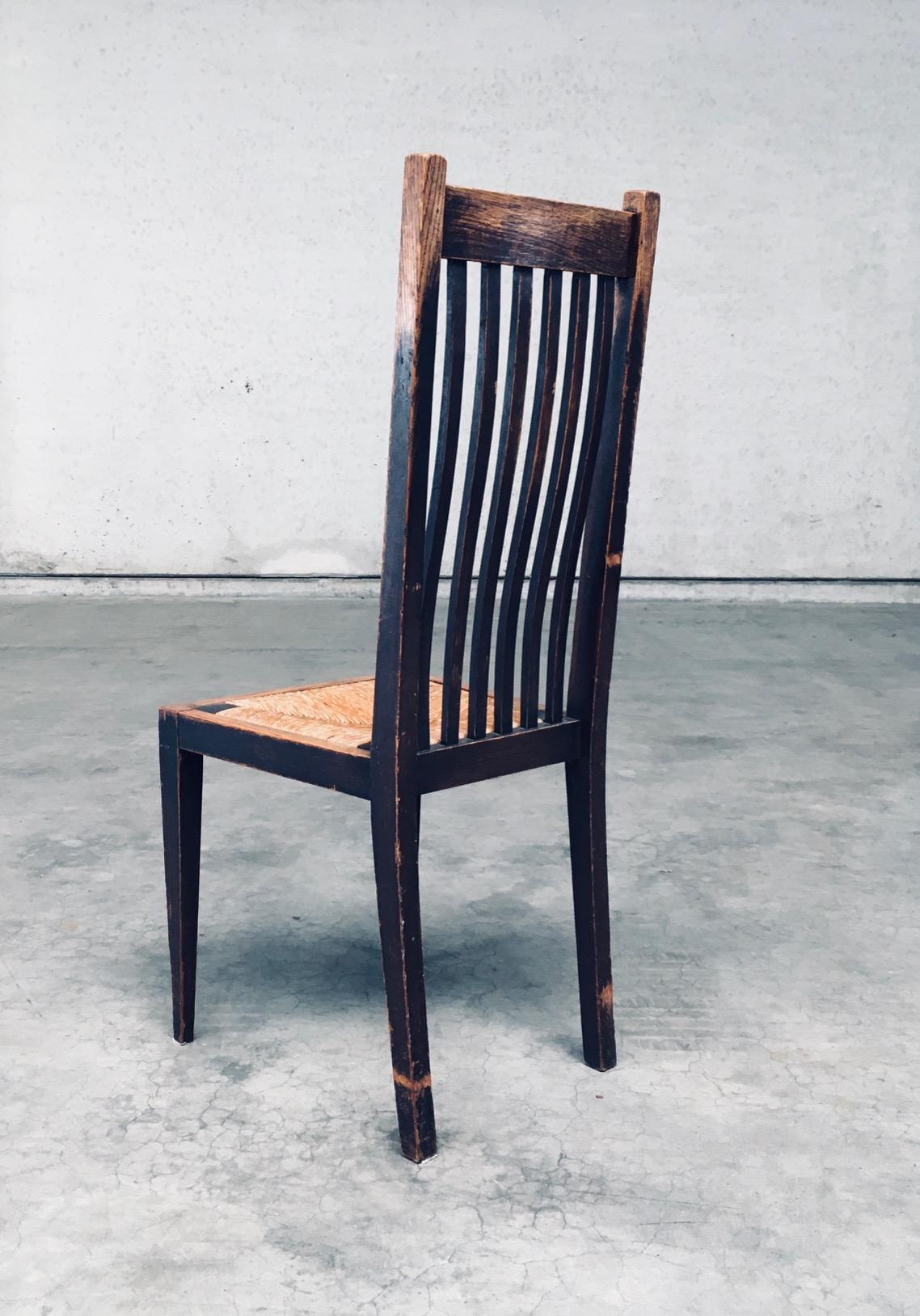 Début du 20ème siècle, modernité hollandaise Design/One Chaises en vente 4