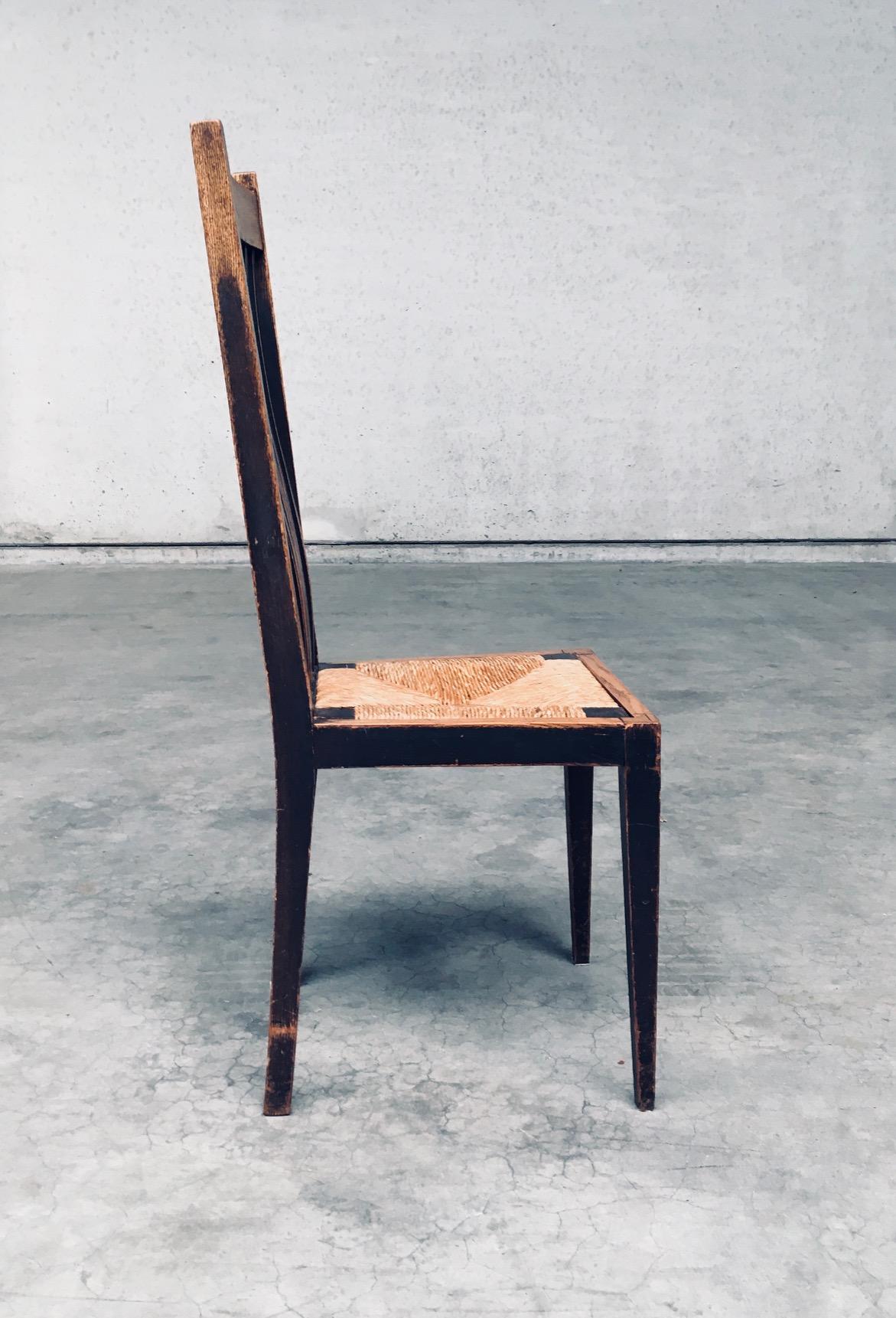 Début du 20ème siècle, modernité hollandaise Design/One Chaises en vente 5