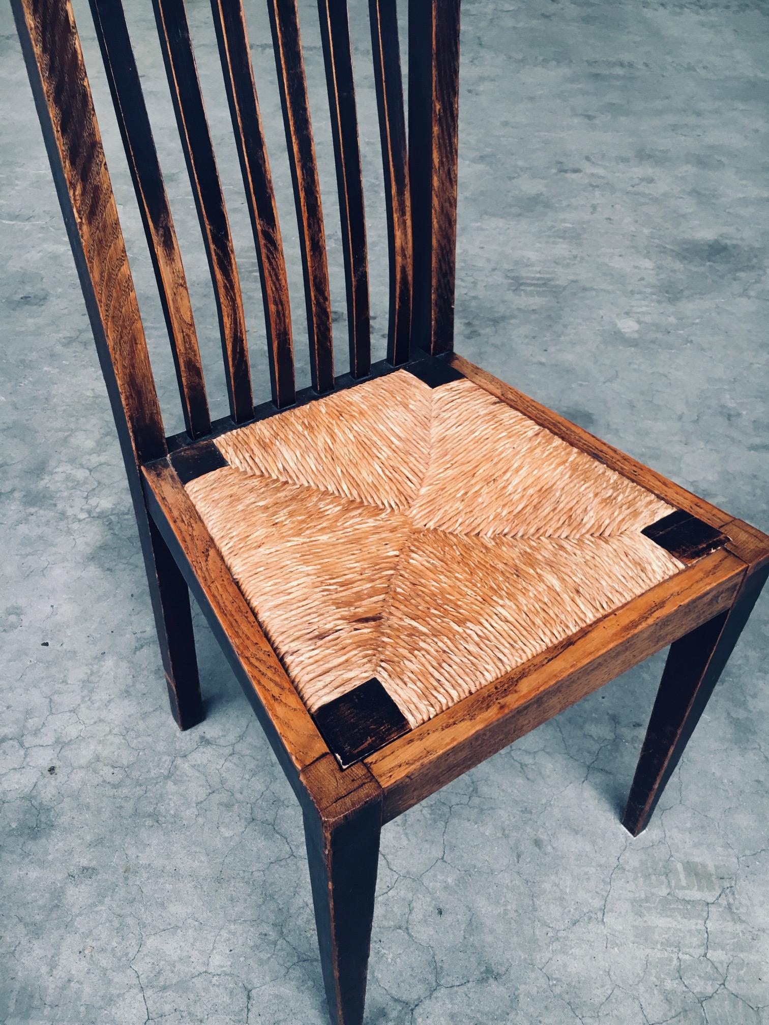 Début du 20ème siècle, modernité hollandaise Design/One Chaises en vente 7